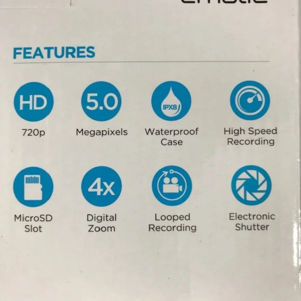 HOST PICK! Ematic HD High Speed Action Cam w/ Waterproof Case + Helmet Mount